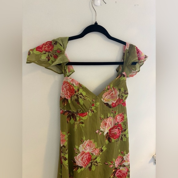 Betsey Johnson Green Floral Bouquet Bounty Dress NWT - Picture 7 of 12